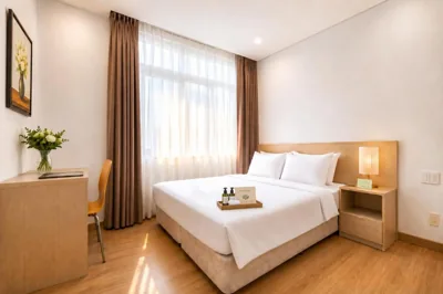 Apartamento Deluxe de dos dormitorios – vistas a la ciudad — G8 Center Hotel Saigon